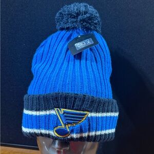 St. Louis Blues NHL Hockey Beanie Blues Note Hat